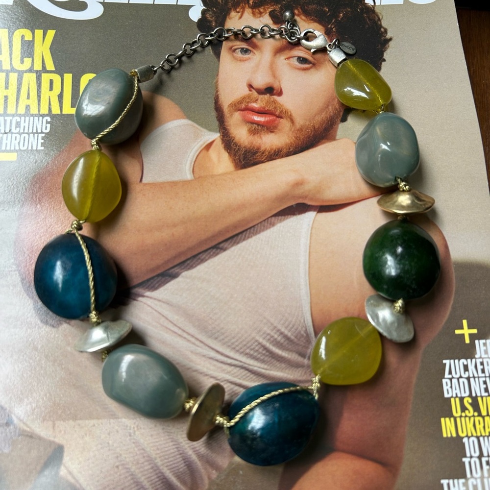 CHICO’S Chunky Bauble Collar Necklace